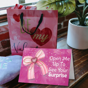Tarjeta Festiva Dulce Sorpresa Día de San Valentín