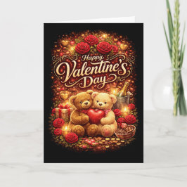 Tarjeta Festiva Dulces Corazones para Siempre