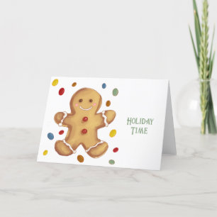 Tarjeta Festiva Dulces de Temporada Navideña