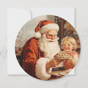 Tarjeta Festiva Dulces Tradiciones – El regalo navideño de Santa