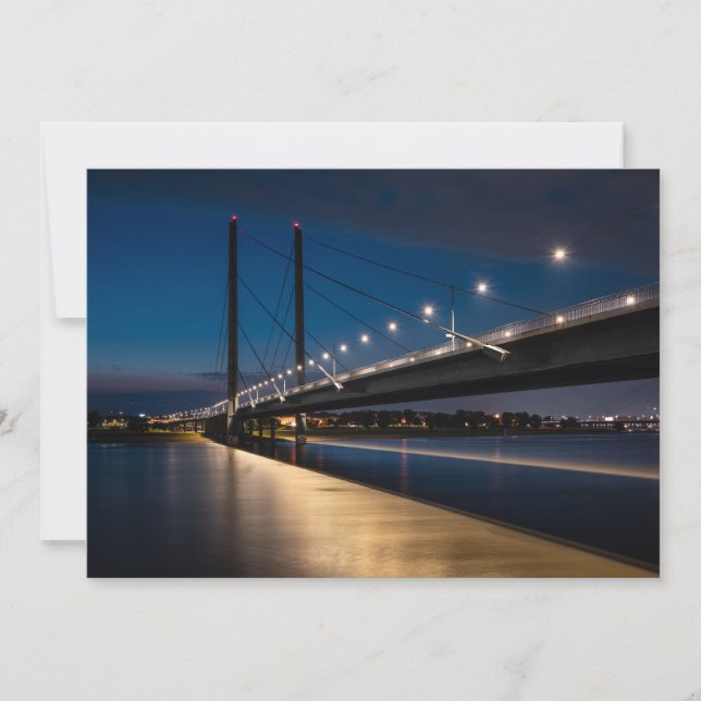 Tarjeta Festiva Dusseldorf Alemania (Anverso)