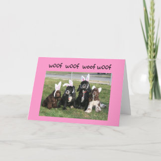 TARJETA FESTIVA EAGER EASTER WISHES