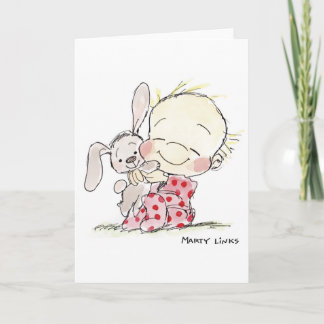 Tarjeta Festiva EAS-007 Bunny Love!