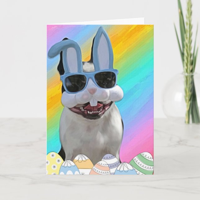 Tarjeta Festiva Easter Boston 1 (Anverso)