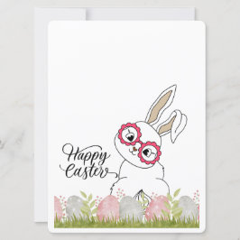 TARJETA FESTIVA EASTER BUNNY