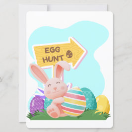 TARJETA FESTIVA EASTER BUNNY