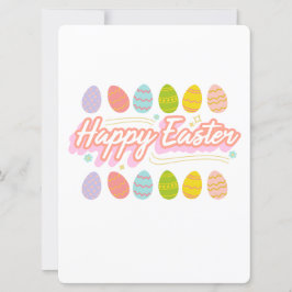 TARJETA FESTIVA EASTER BUNNY