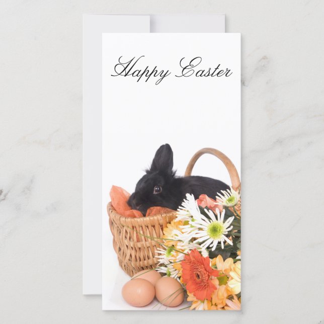 Tarjeta Festiva Easter Bunny (Anverso)