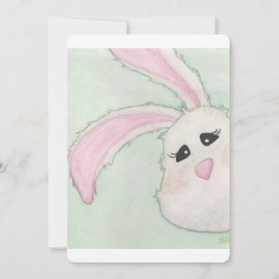 Tarjeta Festiva Easter Bunny Peek A Boo