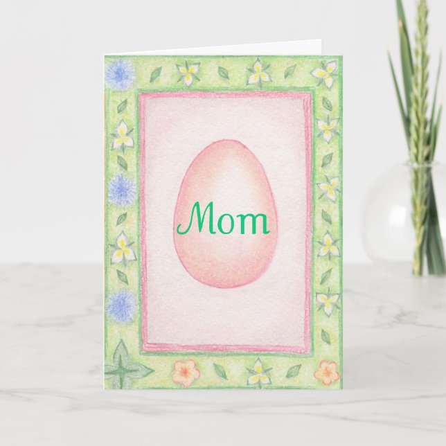 Tarjeta Festiva Easter Card Mom (Anverso)