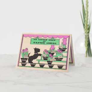 Tarjeta Festiva Easter Cheer Scotty Card