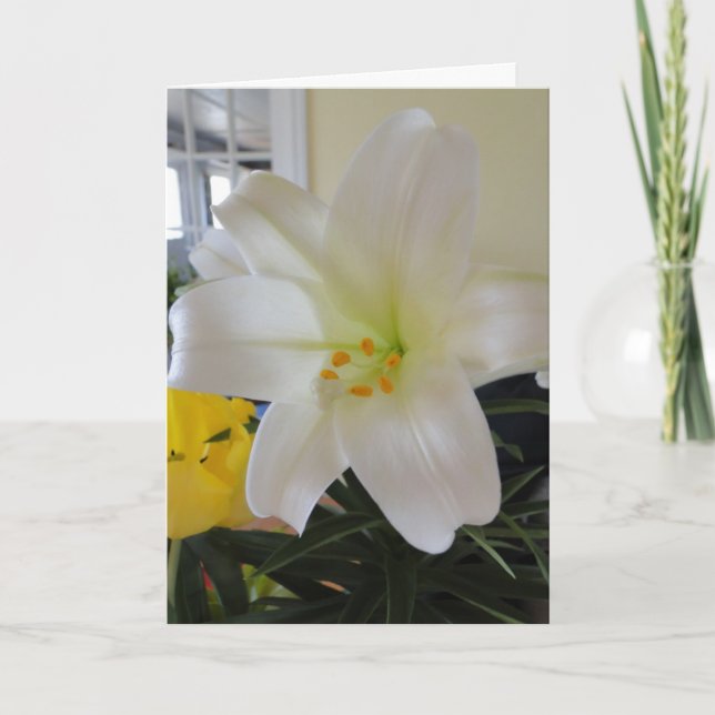 Tarjeta Festiva Easter de Lily Blanca (Anverso)
