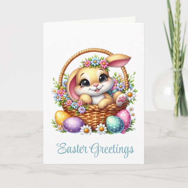 Tarjeta Festiva Easter Greeting Card (Anverso)