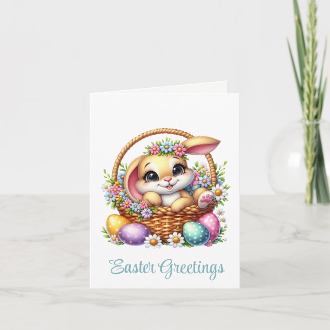 Tarjeta Festiva Easter Greeting Card (Anverso)