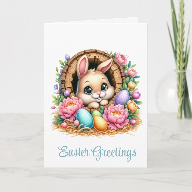 Tarjeta Festiva Easter Greeting Card (Anverso)