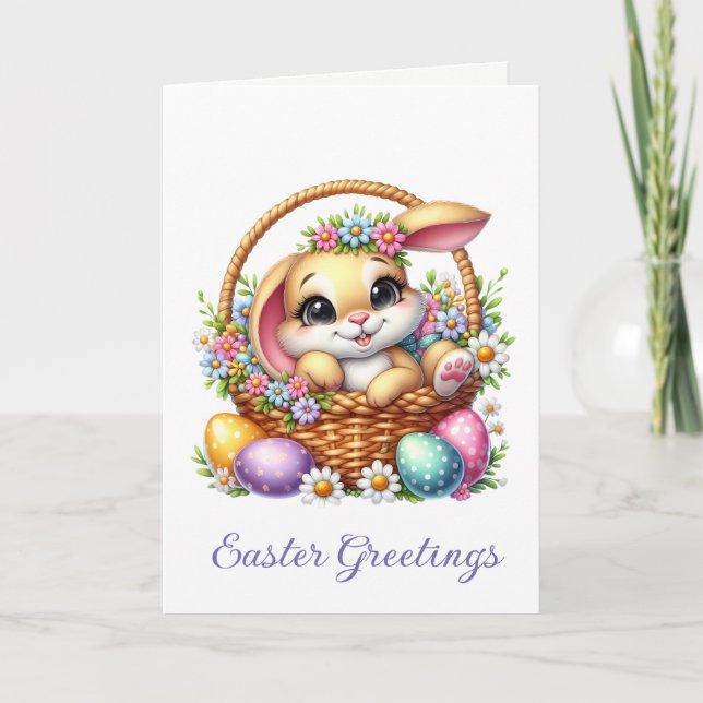 Tarjeta Festiva Easter Greeting Card (Anverso)