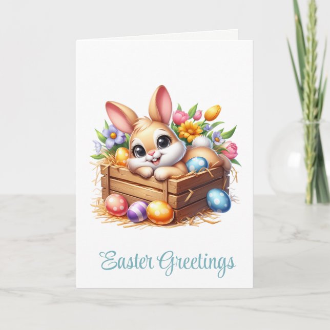 Tarjeta Festiva Easter Greeting Card (Anverso)
