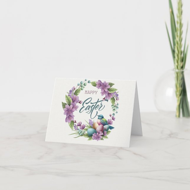 Tarjeta Festiva Eastercard to make someone happy (Anverso)