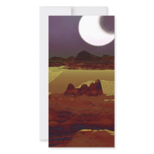 Eclipse Sobre Las Tierras Distantes. Alien Planet