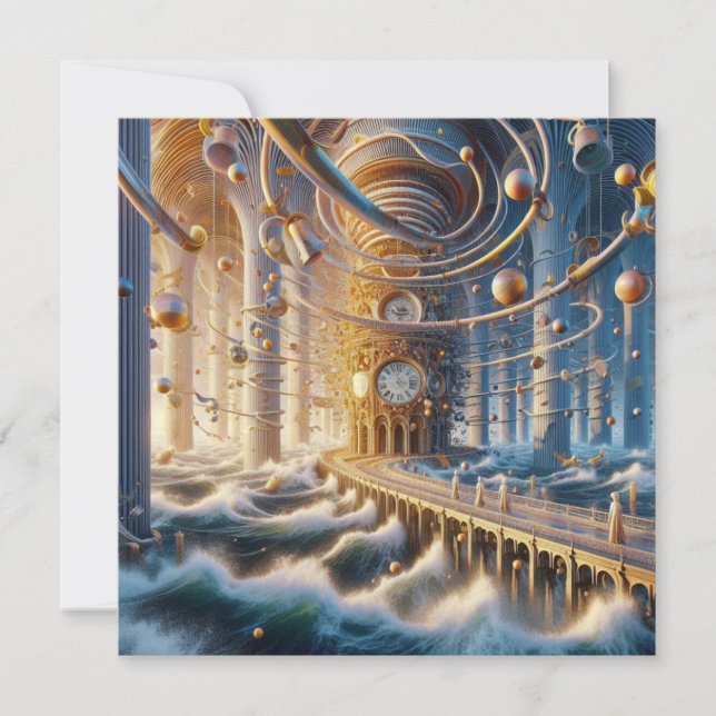 Tarjeta Festiva Ecos de 1973: El laberinto del Océano Cronos (Anverso)