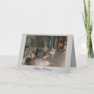Tarjeta Festiva Edgar Degas