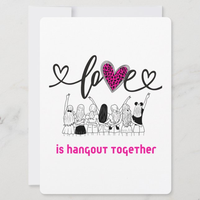 TARJETA FESTIVA EDICIÓN DE SAN VALENTÍN  (Anverso)