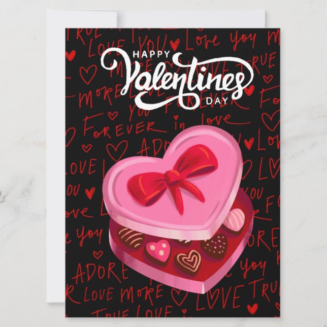 TARJETA FESTIVA EDICIÓN DE SAN VALENTÍN  (Anverso)