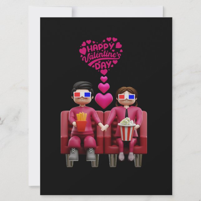 TARJETA FESTIVA EDICIÓN DE SAN VALENTÍN  (Anverso)