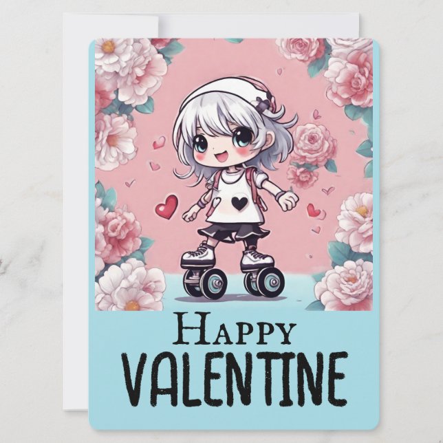 TARJETA FESTIVA EDICIÓN DE SAN VALENTÍN  (Anverso)