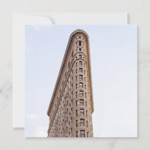 Tarjeta Festiva Edificio Flatiron Nueva York