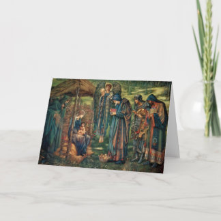 Tarjeta Festiva Edward Burne-Jones: La estrella de Belén