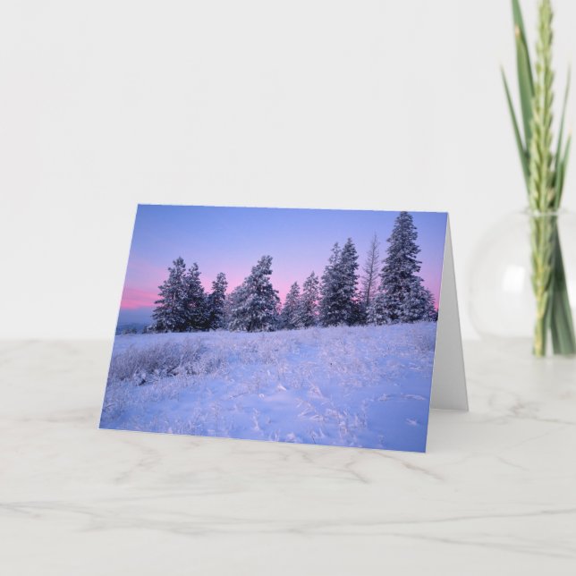 Tarjeta Festiva EE.UU., Washington, Condado de Spokane, Browne Mou (Anverso)