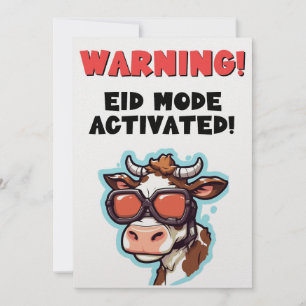Tarjeta Festiva Eid Adha meme divertido ¡Feliz Eid!