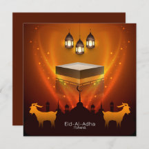 Eid Al Adha Mubarak Kaba Shareef Goat Islamic