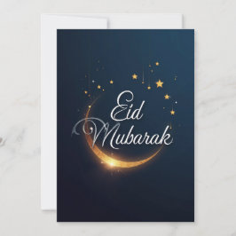Tarjeta Festiva Eid Mubarak personalizado