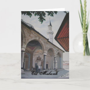 Tarjeta Festiva Eid Mubarek, Sarajevo