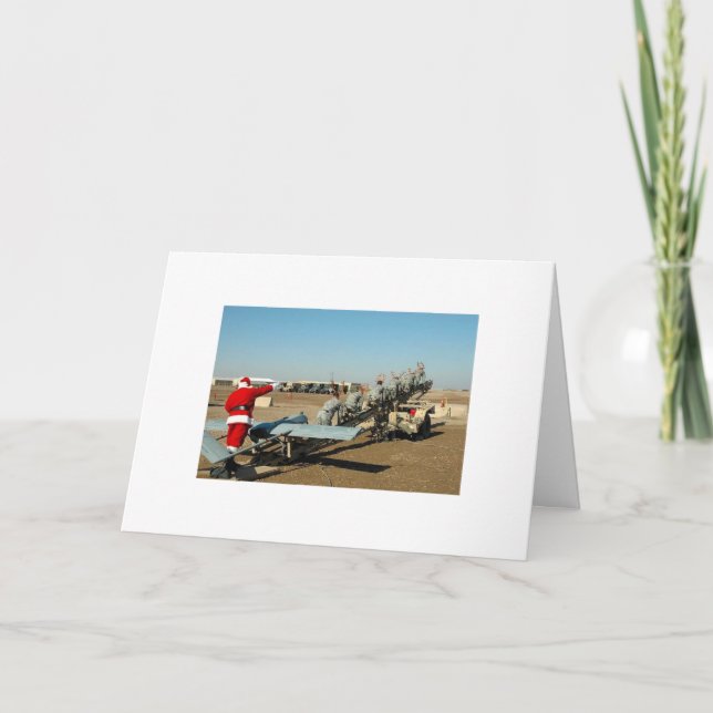 Tarjeta Festiva Ejército Santa (Anverso)