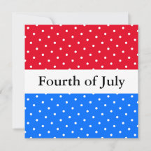 El 4 de julio, los brillantes puntos de franjas bl