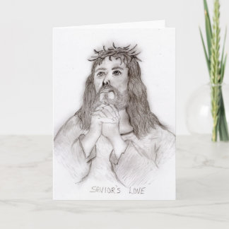 Tarjeta Festiva El amor del salvador