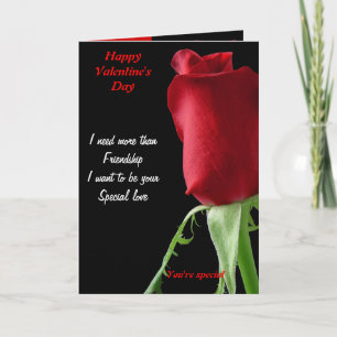 Tarjeta Festiva El amor especial de San Valentín
