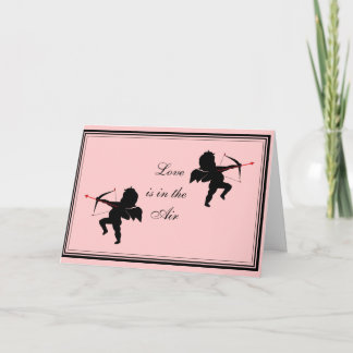 Tarjeta Festiva El amor está en el aire