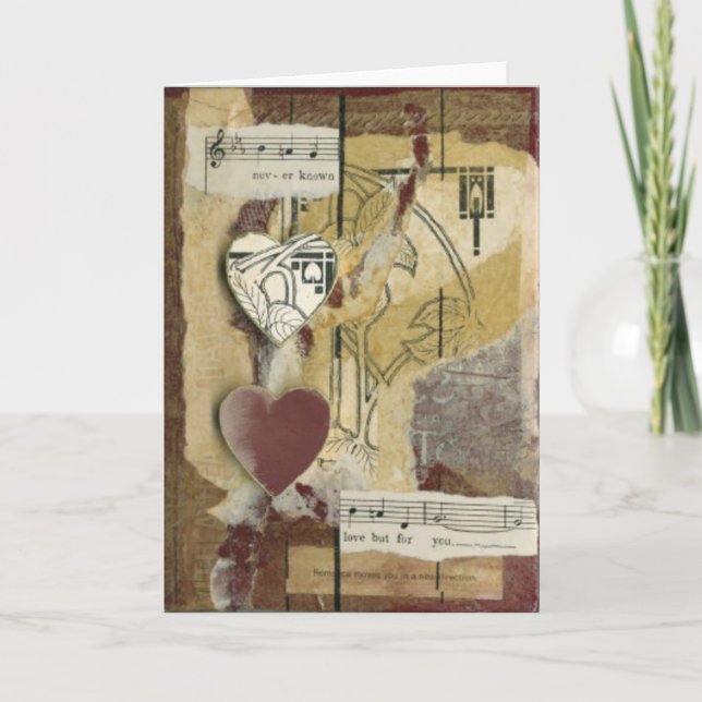 Tarjeta Festiva el "amor pero para usted" carda (Anverso)