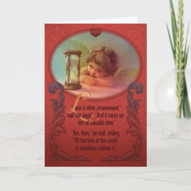 Tarjeta Festiva ¡El amor vale el esfuerzo! (Anverso)