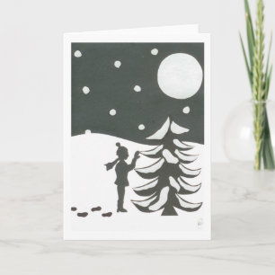 Tarjeta Festiva El árbol perfecto