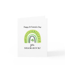 el arcoiris gracioso que rompes el día de St Patri