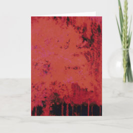 Tarjeta Festiva El Bosque Rojo #3