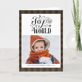 Tarjeta Festiva El búfalo marrón moderno con guión de diversión si