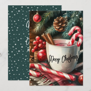 Tarjeta Festiva El cacao y la alegría