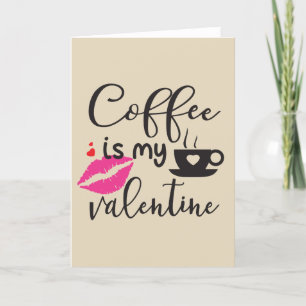 Tarjeta Festiva El café es de mi mujer de San Valentín
