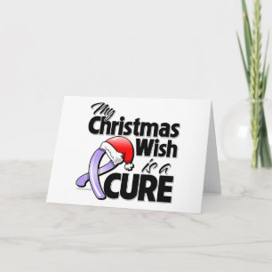 Tarjeta Festiva El cáncer general que mis Navidades desean es una 